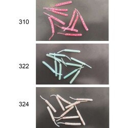 Mutant 3513 Serpentine 5cm Aromalı LRF Silikon Suni Yem 10lu Paket - 5