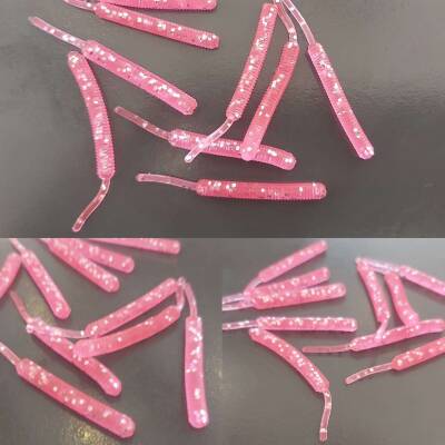 Mutant 3513 Serpentine 5cm Aromalı LRF Silikon Suni Yem 10lu Paket - 3