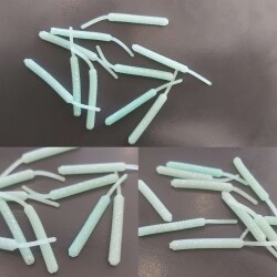 Mutant 3513 Serpentine 5cm Aromalı LRF Silikon Suni Yem 10lu Paket - 2