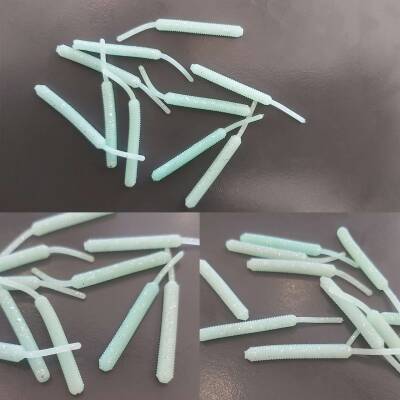 Mutant 3513 Serpentine 5cm Aromalı LRF Silikon Suni Yem 10lu Paket - 2