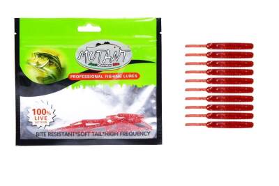 Mutant 3513 Serpentine 5cm Aromalı LRF Silikon Suni Yem 10lu Paket - 1