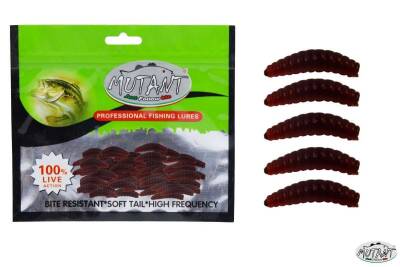 Mutant 3515 Miracle Aromalı Worm 2cm Silikon Suni Yem 30lu Paket - 2