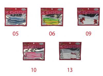 Mutant 3527 Grande Soft 12cm Levrek Silikonu Suni Yem 5li Paket - 3