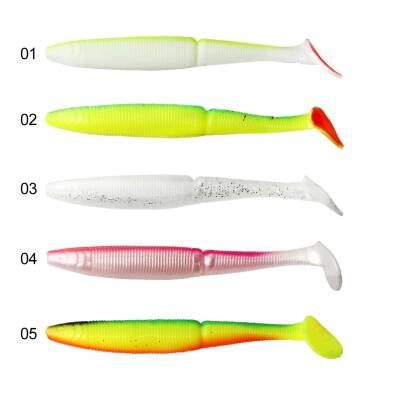 Mutant 3536 Nikko Soft 115cm Levrek Silikonu 5li Paket Suni Yem - 6