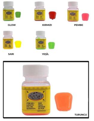 Mutant 3560 Silikon Pop Corn Aromalı Mısır 50li Kutu Sazan Yemi - 6