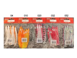 Mutant 3579 Octopus Pride 12cm Ahtapot Sübye 5li Paket Suni Yem - Mutant
