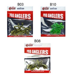 Mutant 3599 Killer Frog 6cm 3lü Silikon Kurbağa Suni Yem - Mutant