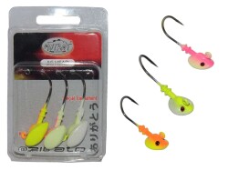 Mutant 6411 Jig Head Stunner 3lü Mix Set - Mutant