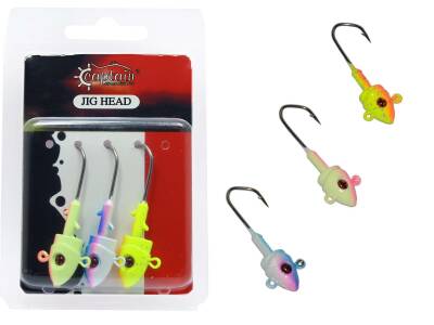 Mutant 6412 Jig Head Body 3lü Mix Set Çift Yönlü Jig Head - 1