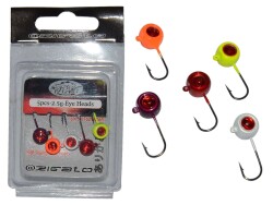 Mutant 6438 Jig Head Rigato 3D Melek Göz 1gr LRF Jig Head 5li Paket - Mutant