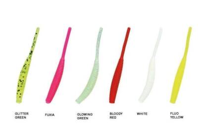 Nomura NM71600705 Long Tail 5cm Aromalı LRF Silikon Yem 12li Set - 1