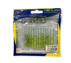 Nomura NM71600705 Long Tail 5cm Aromalı LRF Silikon Yem 12li Set - 3