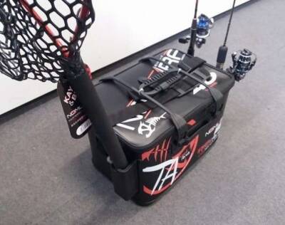 NOMURA NM80000200 Trout Bag 40LT Kamış Aparatlı PVC Malzeme Çantası 40x26x26cm - 5