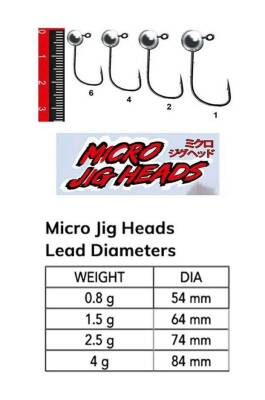 Nomura NM90102506 Micro LRF Jig Head 3lü Paket İğne6no 25gr - 2