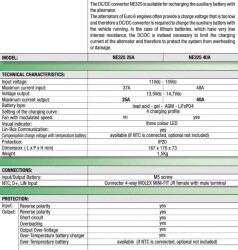 Nordelettronica 12/12-40A DC-DC Şarj + 21A Akü Şarj Cihazı - 5