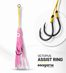 OCTOPUS ASSIST RIG 11.5 CM UV PEMBE 2K - SEAGAME