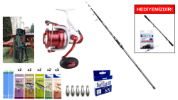 Okuma Alaris Light Tele Surf 420cm 100-250gr&Okuma Wave X-6000 3+1BB Surf Seti - Okuma