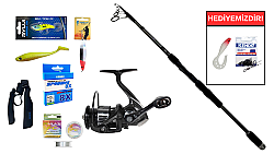 Okuma Altera Telespin 8'0'' 244 cm 15-40 gr&Ryuji Infinity 4000M 5+1BB Teleskopik Spin Seti - Okuma