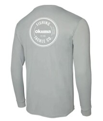 Okuma Aquatek Long Sleeve Sun Shirt Grey - 2