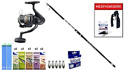 Okuma Aria Tele Surf 4,20 cm 100-250 gr&Okuma Revenger RV-65 FD Surf Seti - Okuma