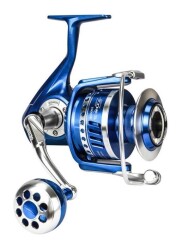 Okuma Azores-10000P Blue 8+1BB Olta Makinesi - 3