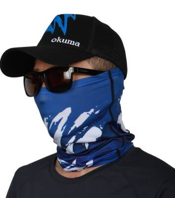 Okuma Blue Motif Sun Shield - 2