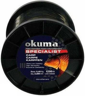 Okuma Carp 1200 mt 30,00 lb 13,36 kg 0,47 mm Camou Misina - 1