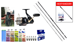 Okuma Ceymar Surf 4,30 m 100-250 gr&Remixon Venom 8000 5+1BB Surf Seti - Okuma