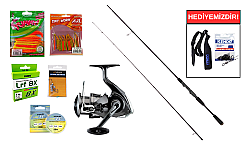 Okuma Epixor 213cm 1-8gr&Daiwa Crossfire 26 LT 1000 LRF Seti - Daiwa