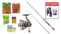 Okuma Epixor 213cm 1-8gr&Fujin Ajime 1000 LRF Seti - Okuma