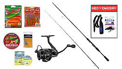 Okuma Epixor 213cm 1-8gr&Ryuji Voltage 800 5+1 LRF Seti - Okuma