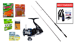 Okuma Epixor 213cm 1-8gr&Shimano Nexave FI 1000 LRF Seti - Shimano