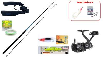Okuma G-Power 270 cm 7–35 gr & Ryuji Infinity 4000 5+1BB Spin Seti - 1