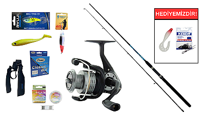 Okuma G-Power Spin 8' 240cm 15-40 gr&Okuma Revenger RV-40 FD Spin Seti - 1
