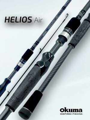 Okuma Helios Air 2,89 cm 10-35 gr 2 Parça Spin Kamışı - 2