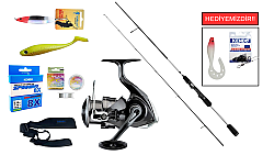 Okuma Helios SX Spin 2,70cm 15-45 gr&Daiwa Crossfire26 LT 4000C Spin Seti - 1