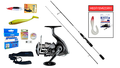 Okuma Helios SX Spin 2,70cm 15-45 gr&Daiwa Crossfire26 LT 4000C Spin Seti - 1