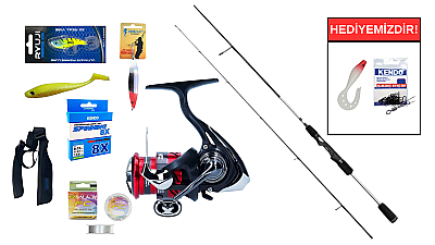 Okuma Helios SX Spin 2,70cm 15-45 gr&Daiwa Ninja 23 LT 4000 C Spin Seti - 1
