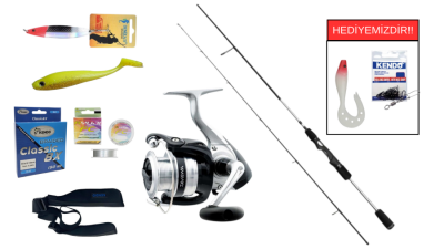 Okuma Helios SX Spin 2,70cm 15-45 gr&Daiwa Strikeforce 4000 B Spin Seti - 1