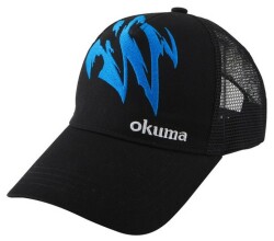Okuma Motif Mesh Şapka - Okuma