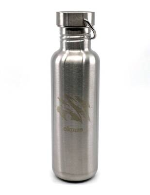 Okuma Motif Stainless Steel Water Bottle (Matara) 800 ml - 1
