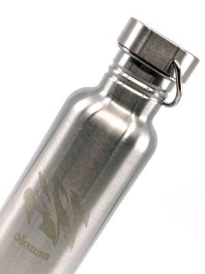 Okuma Motif Stainless Steel Water Bottle (Matara) 800 ml - 2