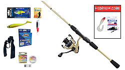 Okuma Outrax Combo Spin 8'0 243cm 10-35gr Spin Seti - Okuma