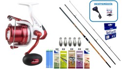 Okuma Salina Surf 420 cm & Okuma Wave X-8000 Profesyonel Surf Seti - Okuma