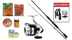 Okuma Wave Power 228 cm 2-12 gr&Daiwa Strikeforce 1000 B LRF Seti - Daiwa