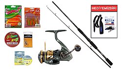 Okuma Wave Power 228 cm 2-12 gr&Ryuji Enjoy X 500S 6+1BB LRF Seti - Okuma