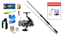 Okuma Wave Power 8'0 2.44 cm 15-40 gr&Daiwa Crossfire 26 LT 4000C Spin Seti - Daiwa