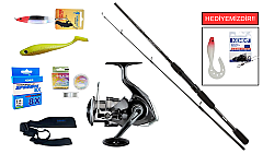 Okuma Wave Power 8'0 2.44 cm 15-40 gr&Daiwa Crossfire 26 LT 4000C Spin Seti - Daiwa