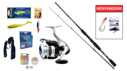 Okuma Wave Power 8'0 2.44 cm 15-40 gr&Daiwa Strikeforce 4000 B Spin Seti - Daiwa