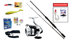 Okuma Wave Power 8'0 2.44 cm 15-40 gr&Daiwa Strikeforce 4000 B Spin Seti - Daiwa